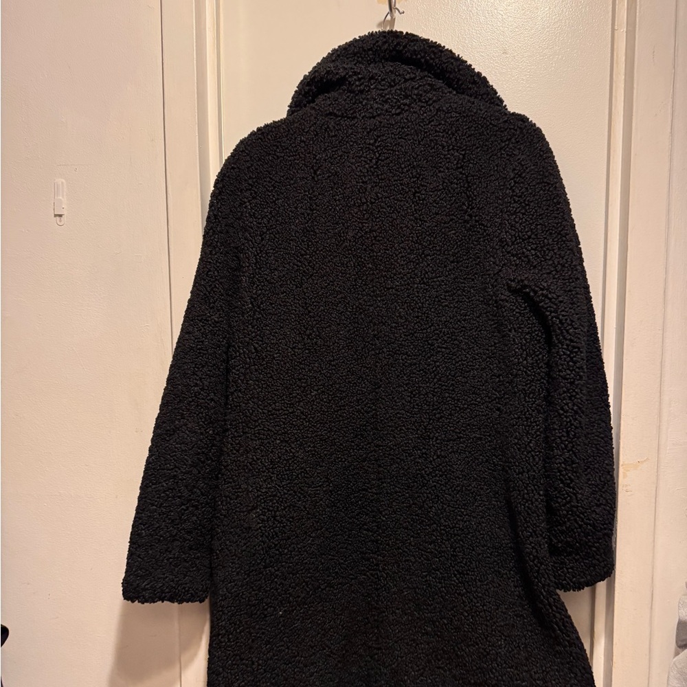 J. Crew Women's Black Teddy Jacket - Picture 2 of 3
